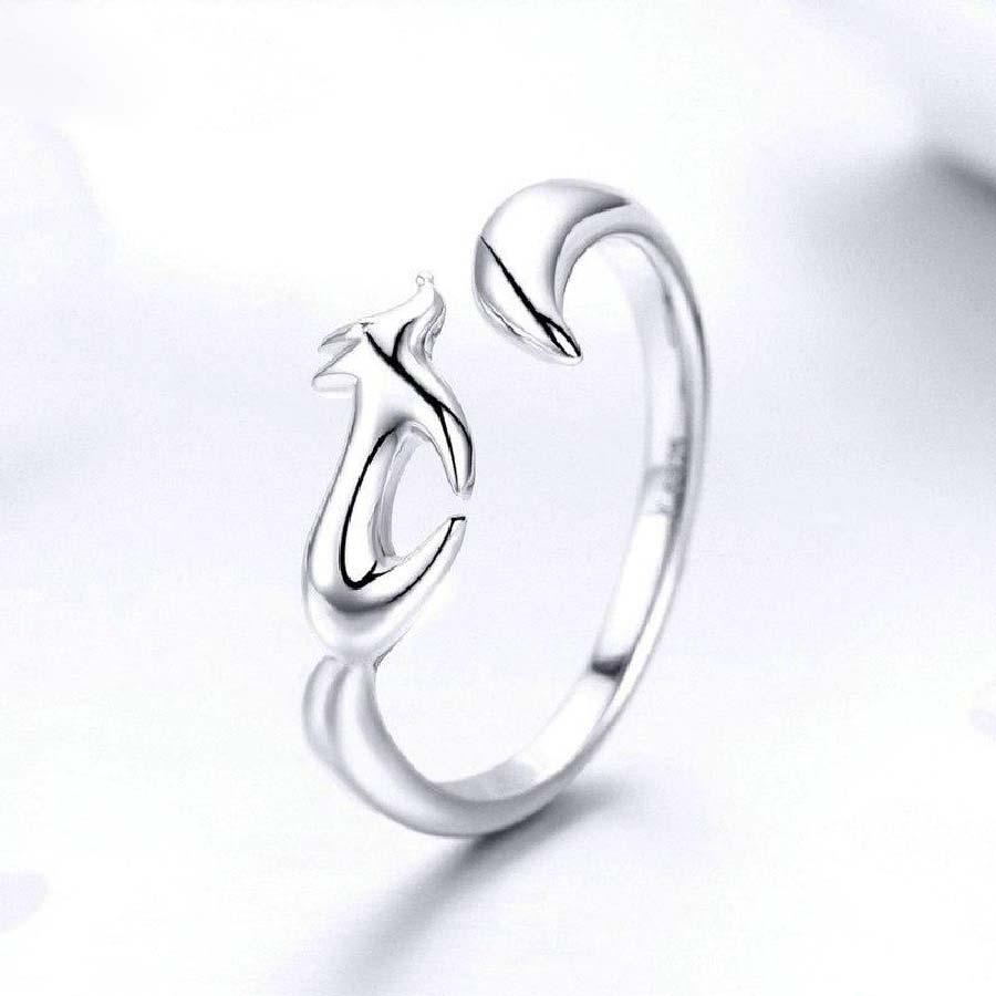 Bague renard en argent véritable - Le Petit Fermier