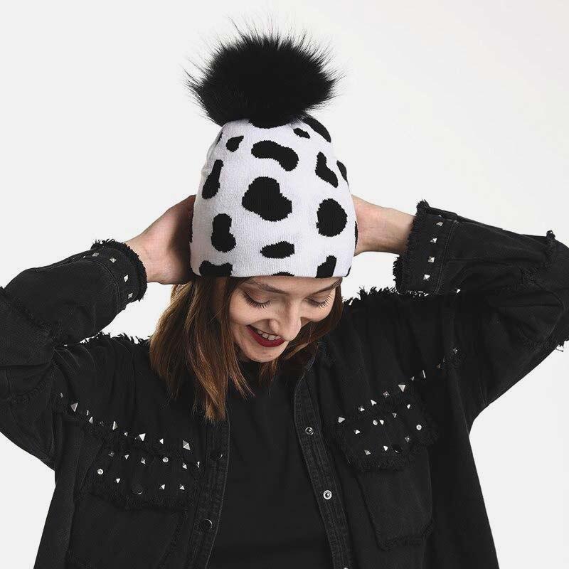 Bonnet au motif vache - Le Petit Fermier