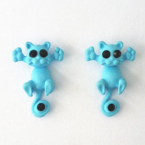 Boucles d'oreilles chat mignon - Le Petit Fermier