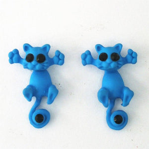 Boucles d'oreilles chat mignon - Le Petit Fermier