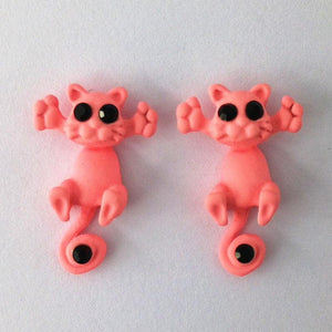 Boucles d'oreilles chat mignon - Le Petit Fermier