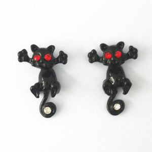 Boucles d'oreilles chat mignon - Le Petit Fermier