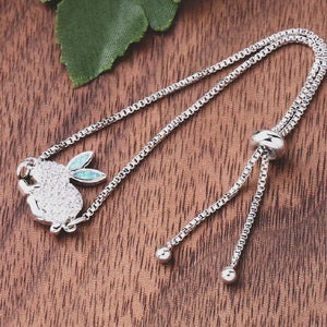 Bracelet lapin en cristal - Le Petit Fermier