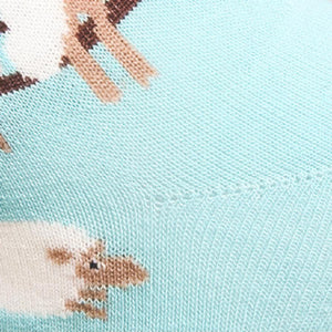 Chaussettes bleues mouton - Le Petit Fermier