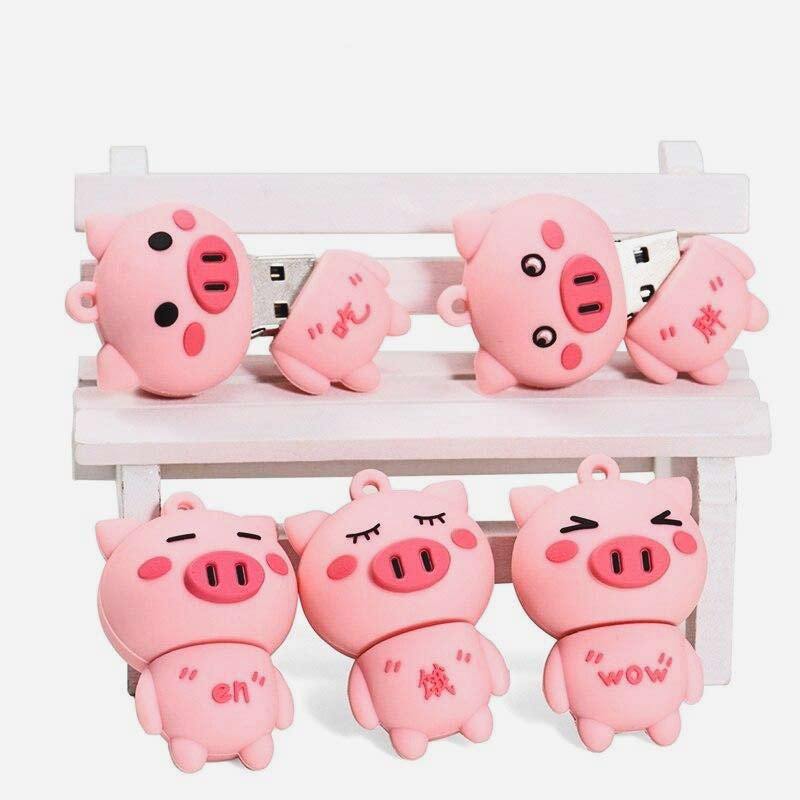 Clés USB en forme de cochon - Le Petit Fermier