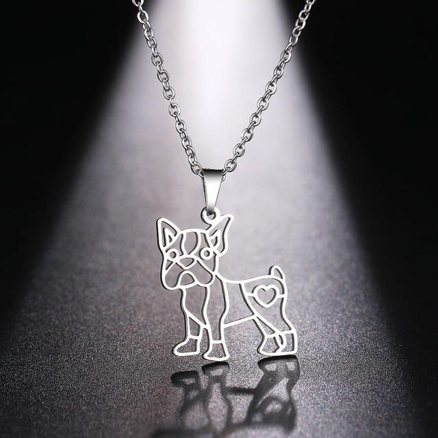 Collier chien origami - Le Petit Fermier
