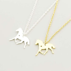 Collier élégant passion cheval - Le Petit Fermier