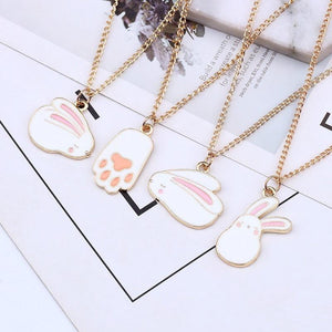 Collier lapin kawaii - Le Petit Fermier