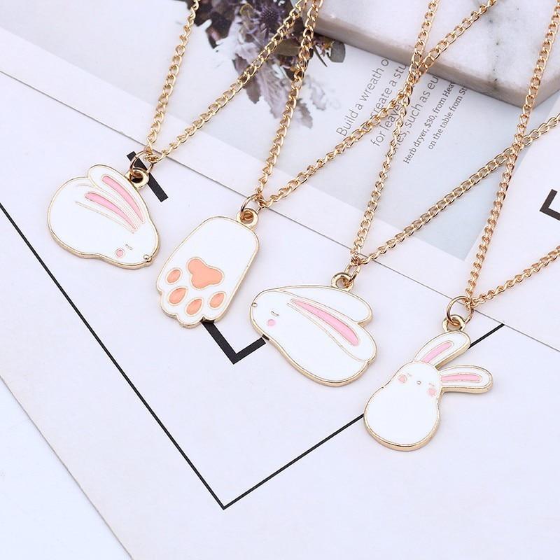 Collier lapin kawaii - Le Petit Fermier
