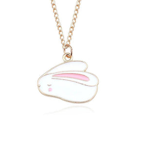 Collier lapin kawaii - Le Petit Fermier