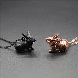 Collier lapin ultra réaliste - Le Petit Fermier