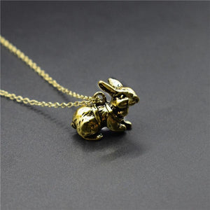 Collier lapin ultra réaliste - Le Petit Fermier