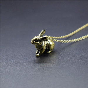 Collier lapin ultra réaliste - Le Petit Fermier