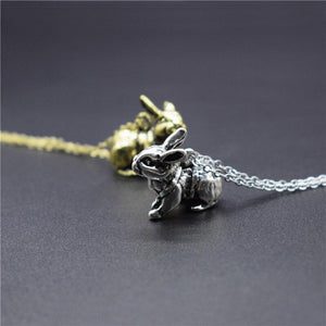 Collier lapin ultra réaliste - Le Petit Fermier