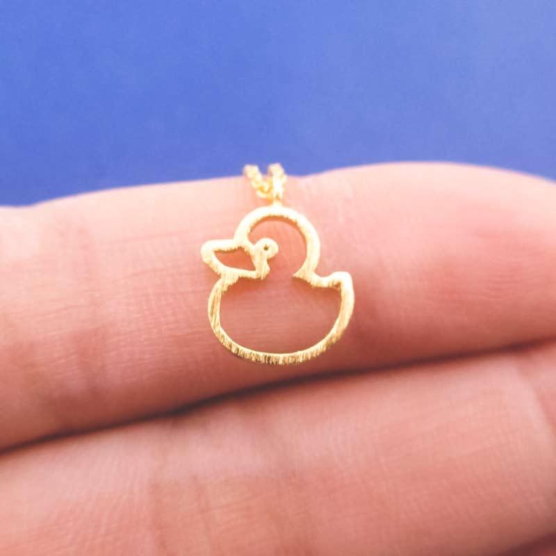 Collier minimaliste canard - Le Petit Fermier