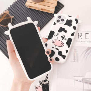 Coque iPhone motif vache - Le Petit Fermier
