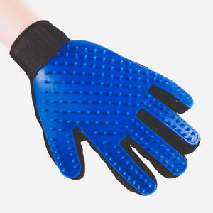 Gant de brossage magique attrape poils - Le Petit Fermier