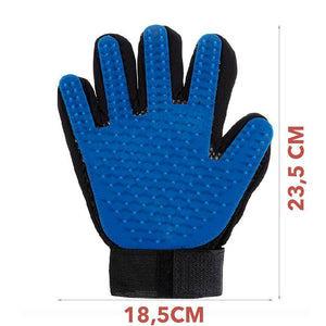 Gant de brossage magique attrape poils - Le Petit Fermier