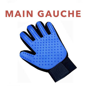 Gant de brossage magique attrape poils - Le Petit Fermier