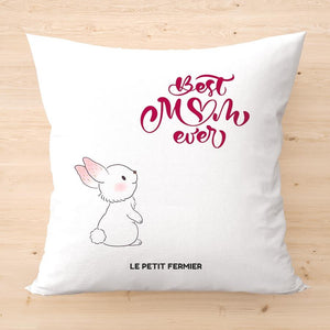 Housse de coussin best mum ever - Le Petit Fermier