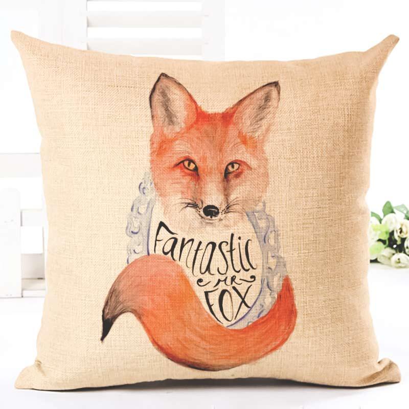 Housse de coussin Fantastic Mr Fox - Le Petit Fermier