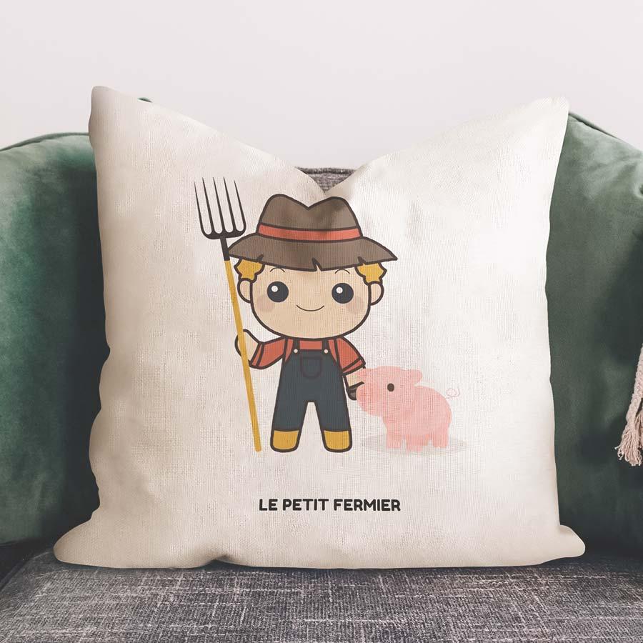 Housse de coussin Le Petit Fermier - Le Petit Fermier