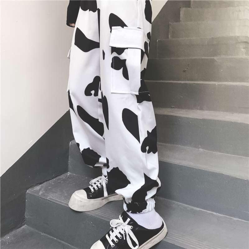 Pantalon cargo unisexe à motif vache - Le Petit Fermier