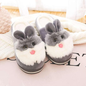 Pantoufles lapin hivernal - Le Petit Fermier