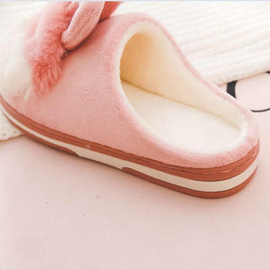 Pantoufles lapin hivernal - Le Petit Fermier