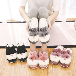 Pantoufles lapin hivernal - Le Petit Fermier