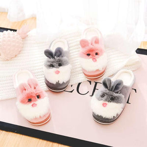 Pantoufles lapin hivernal - Le Petit Fermier