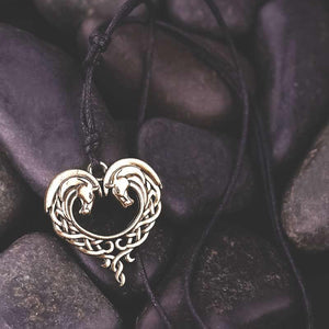 Pendentif celtique chevaux - Le Petit Fermier