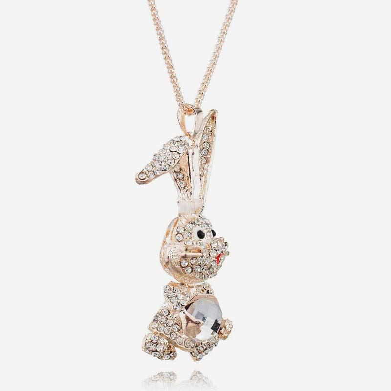 Pendentif lapin de cristal - Le Petit Fermier