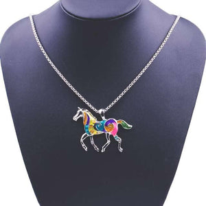 Pendentif vintage cheval - Le Petit Fermier