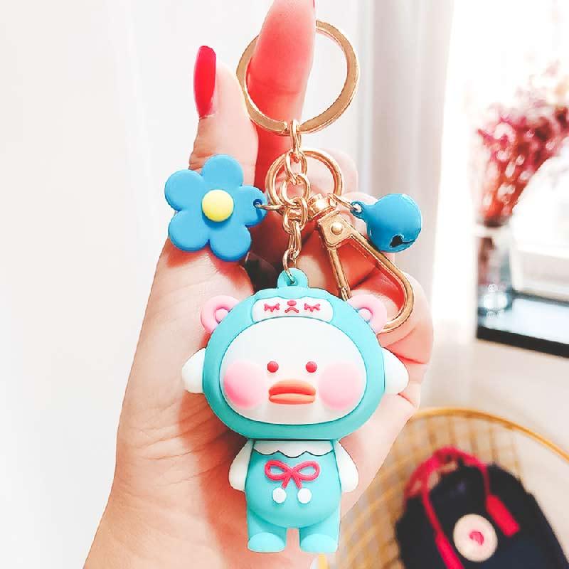 Porte-clé canard bleu - Le Petit Fermier