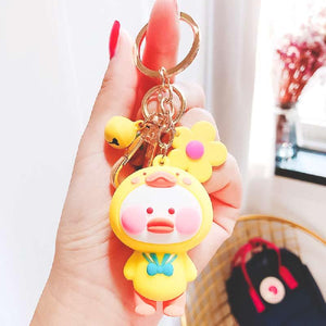 Porte-clé canard jaune - Le Petit Fermier