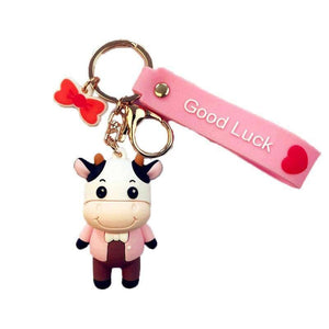 Porte-clé le couple de vaches - Le Petit Fermier