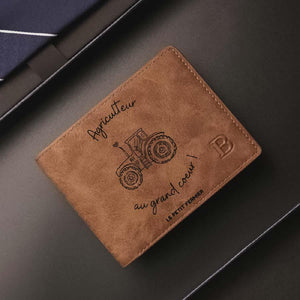 Portefeuille agriculteur au grand cœur - Le Petit Fermier