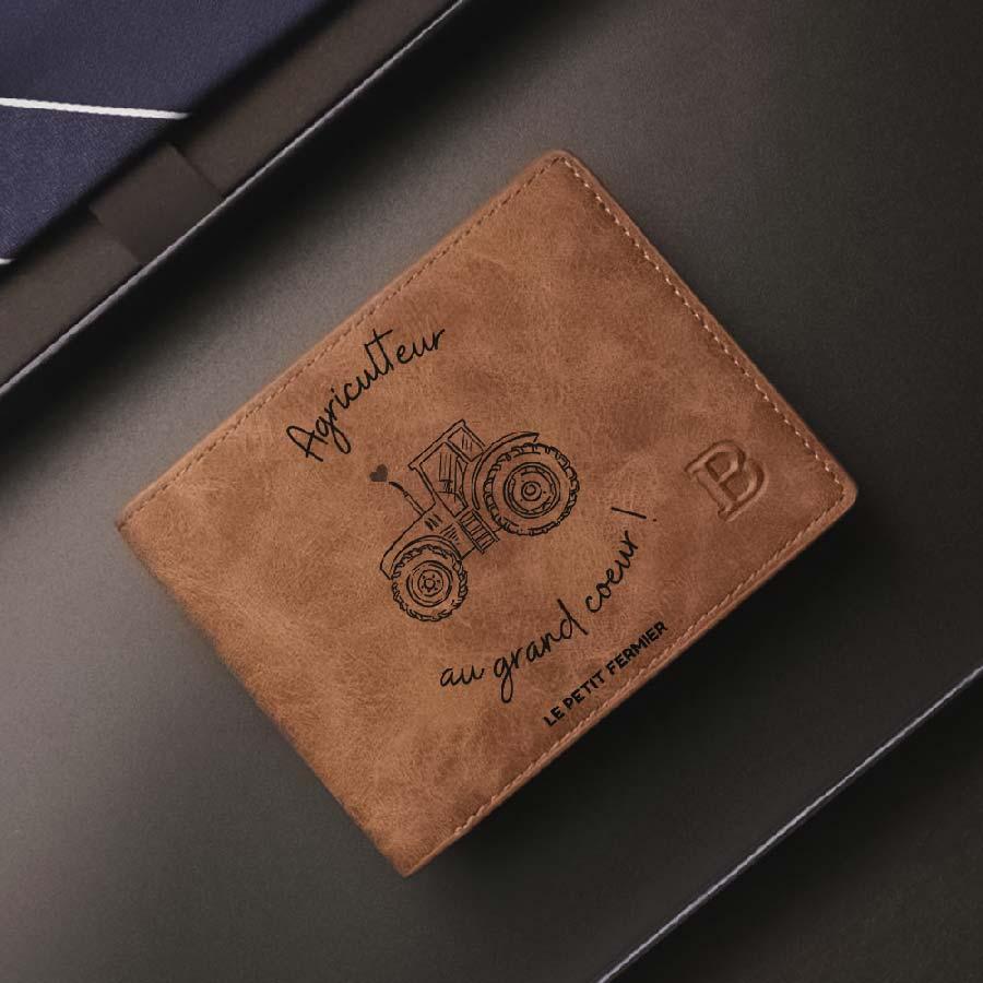 Portefeuille agriculteur au grand cœur - Le Petit Fermier