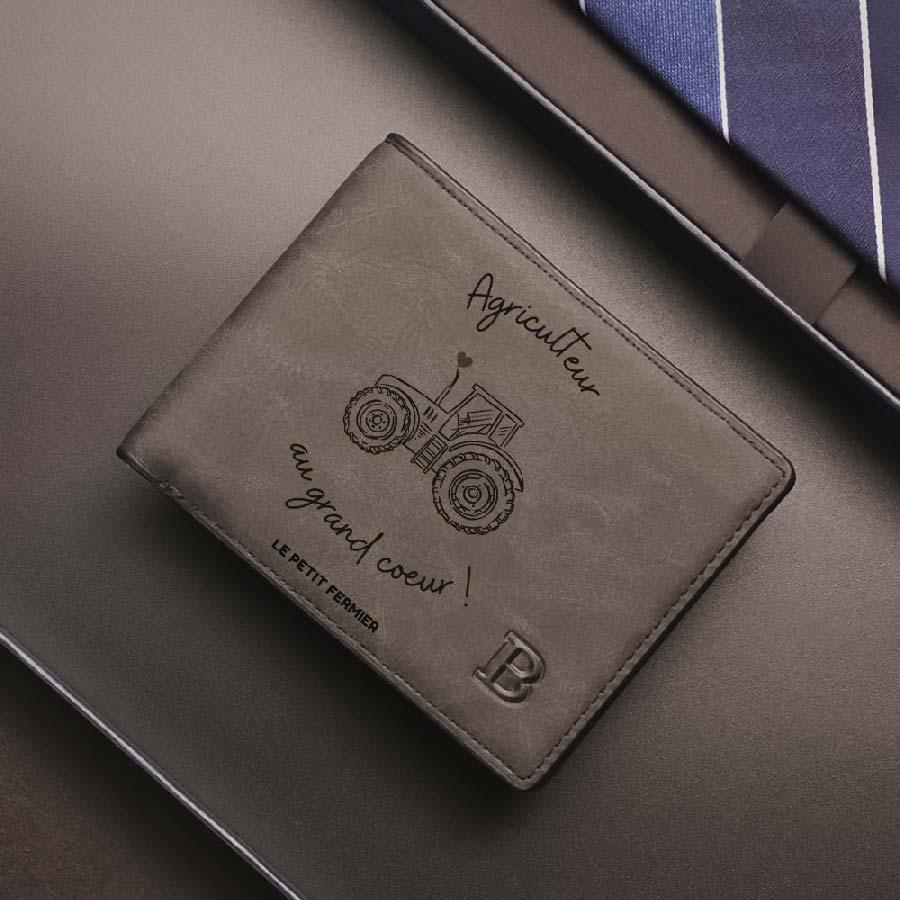 Portefeuille agriculteur au grand cœur - Le Petit Fermier