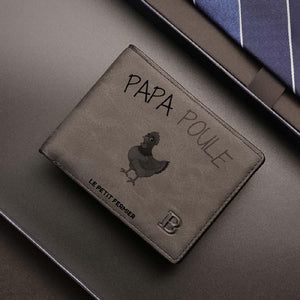 Portefeuille papa poule - Le Petit Fermier