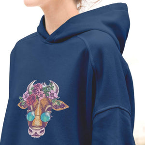 Sweat à capuche tête de vache babacool - Le Petit Fermier