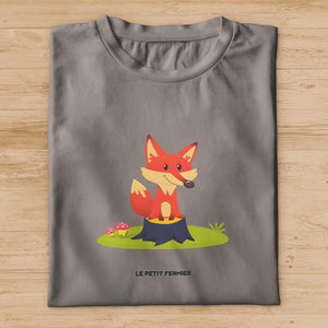 T-shirt femme renard de la forêt - Le Petit Fermier