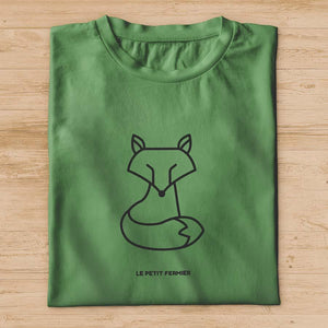T-shirt femme renard minimaliste - Le Petit Fermier