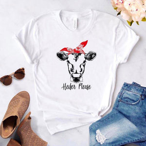 T-shirt génisse bandana - Le Petit Fermier