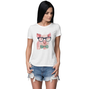 T-shirt le cochon à lunette - Le Petit Fermier