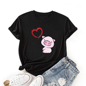 T-shirt le cochon et son ballon - Le Petit Fermier