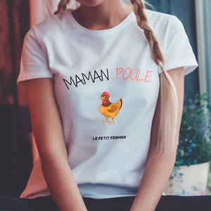 T-shirt Maman Poule - Le Petit Fermier