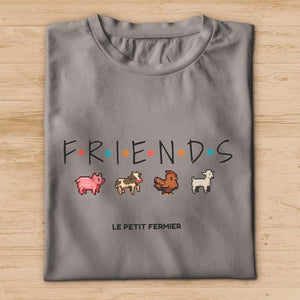 T-shirt pixel FRIENDS - Le Petit Fermier