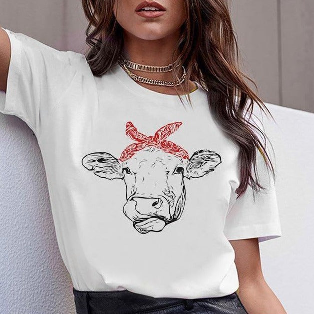 T-shirt vache charolaise - Le Petit Fermier